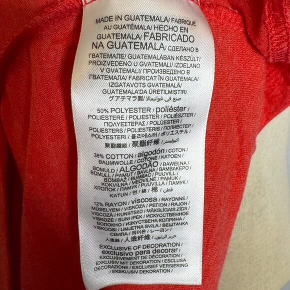 Fanatics Washington Capitals Red Heather T-Shirt Men's Large NHL Tee NWOT - Picture 5 of 7